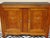 Mid-Century Modern Vintage Oak and Veneer Sideboard with Gilt Handles, 1950s For Sale - Image 3 of 18