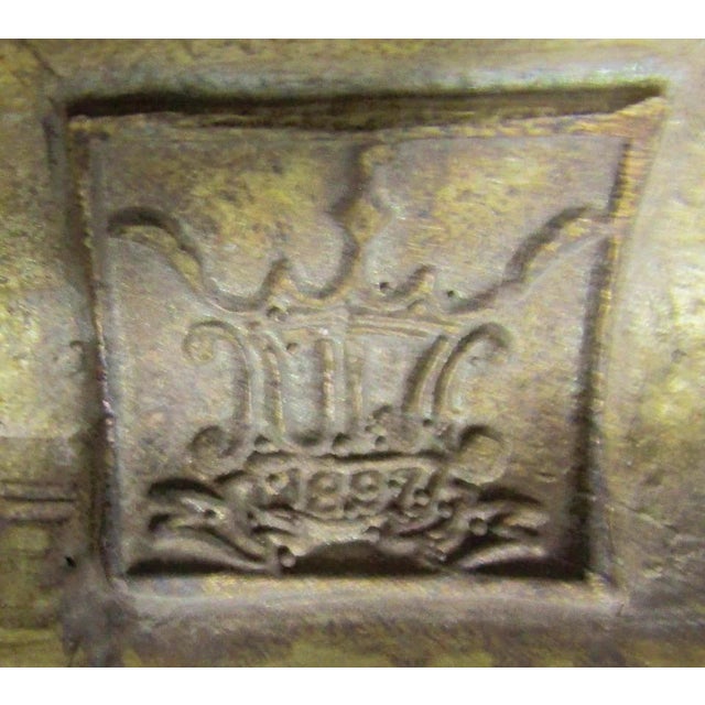 1960s Napoleon III Style Bronze and Opaline Jardinière Planter Bronze Scale Claw Base For Sale - Image 18 of 18