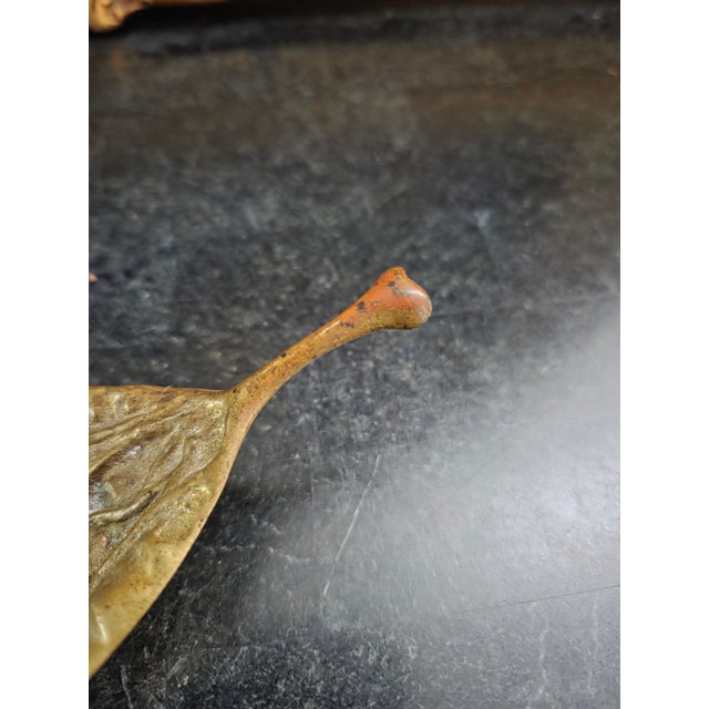 Mid-Century 1948 Oskar j.w. Hansen Brass Mimosa Seed Pod Sculpture For Sale - Image 4 of 8