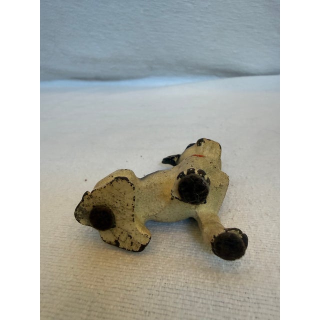 Metal Cast Iron Hubley Small Boston Terrier For Sale - Image 7 of 9