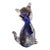 Murano Style Millefiore Art Glass Cat Figurine For Sale