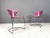 Vintage Pink Linda Dining Chairs from Arrben, 1980s, Set of 4 For Sale - Image 9 of 13