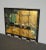 35"t Vintage Oriental Asian Gold Chinioiserie Coromandel 4 Four Panel Screen For Sale - Image 4 of 13