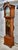 Colonial Cherry Grandfather Clock Vintage Moon Dial Triple Weights Chime For Sale - Image 15 of 18