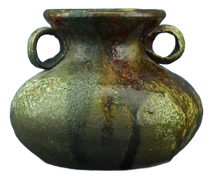 Vintage Ceramic Amphora Vase by Claudio Pulli, 1940s