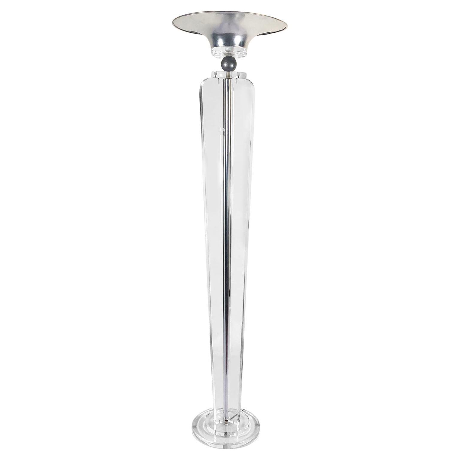 van teal torchiere floor lamp