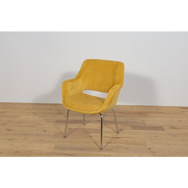 Yellow Kilta Armchairs by Olli Mannermaa for Juch Mobelfabrik, Germany, 1970s, Set of 6 For Sale - Image 8 of 18