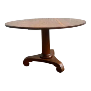 Antique Pine Tilt Top Table. 19th Century.