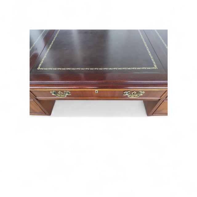 1980s Hekman Writing Desk For Sale - Image 9 of 13