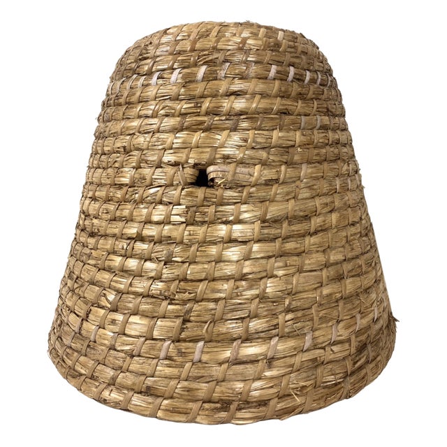 19th Century French Straw Domed Bee Hive For Sale