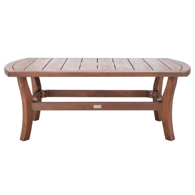 Payden Outdoor Coffee Table, Natural For Sale - Image 9 of 9