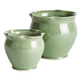 Megan Pots, Set Of 2 For Sale