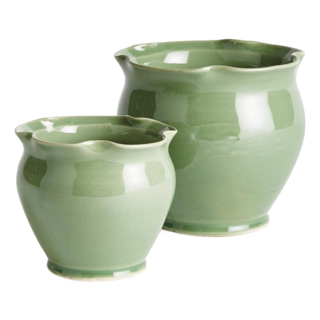 Megan Pots, Set Of 2 For Sale