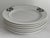 Asimmetria Grauraster White Salad Plate by Björn Wiinblad for Rosenthal Studio Line, 1990s Set of 6 For Sale - Image 6 of 6