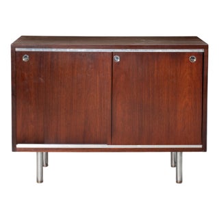 Sideboard in Rosewood with Sliding Doors by George Nelson for Herman Miller, 1960s For Sale