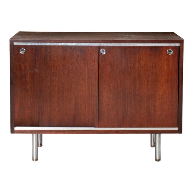 Sideboard in Rosewood with Sliding Doors by George Nelson for Herman Miller, 1960s For Sale