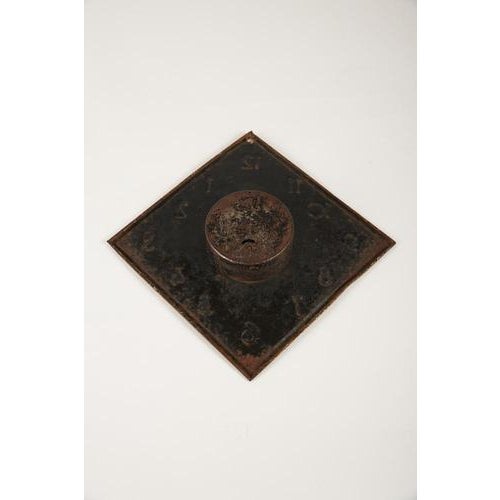 1920s Super Iride Advertising Clock in Lithographed Tin For Sale - Image 5 of 6