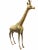 Brass Vintage Mid-Century Brass Giraffe For Sale - Image 8 of 8