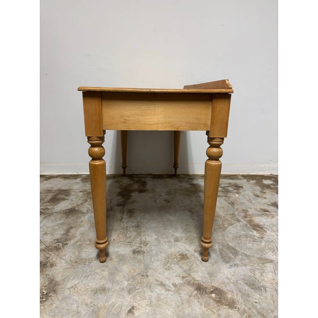 Antique English Pine Writing Table For Sale In Naples, FL - Image 6 of 8