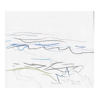 1993 Norbert Voelkel European Modern Drawing For Sale