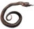 American Arts & Crafts, Monkey & Snake Wrought-Iron Door Knocker For Sale - Image 10 of 18