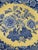 Shabby Chic Spode Blue Room Garden Collection Jasmine Large Serving Bowl Yellow For Sale - Image 3 of 6