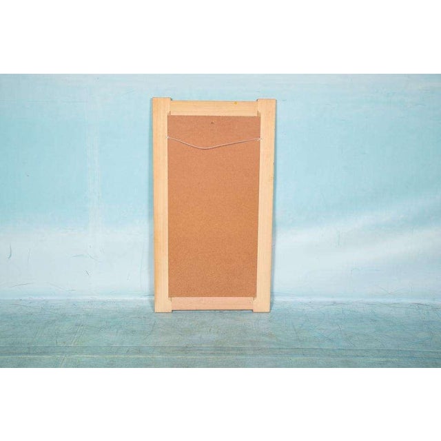 Boho Chic Vintage Wall Mirror, 1960s For Sale - Image 3 of 9