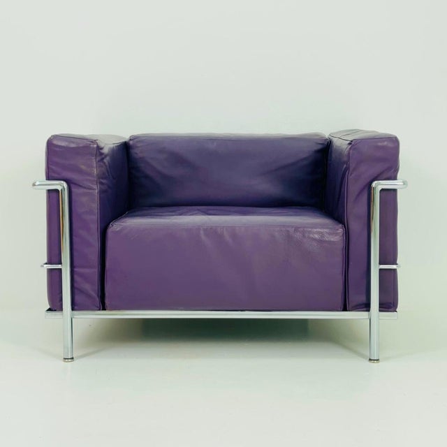 Mid-Century LC3 Armchair Model 0275 by Le Corbusier for Cassina, Italy, 1960s For Sale - Image 5 of 11