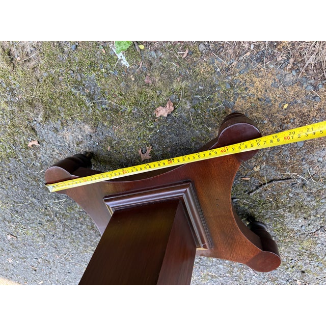Antique Regency Style Mahogany Flip Top Game Table For Sale - Image 15 of 18