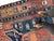 Antique Persian Serapi KING of KINGS DIAMOND Textile in Terracotta Rug 9.8 x 16 For Sale - Image 11 of 18
