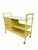 Mid-Century Modern Mid-Century Thomasville Faux Bamboo Bar Cart For Sale - Image 3 of 8