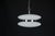 Mid-Century Large Murano White Glass Chandelier by Vistosi, 1970s For Sale - Image 9 of 11