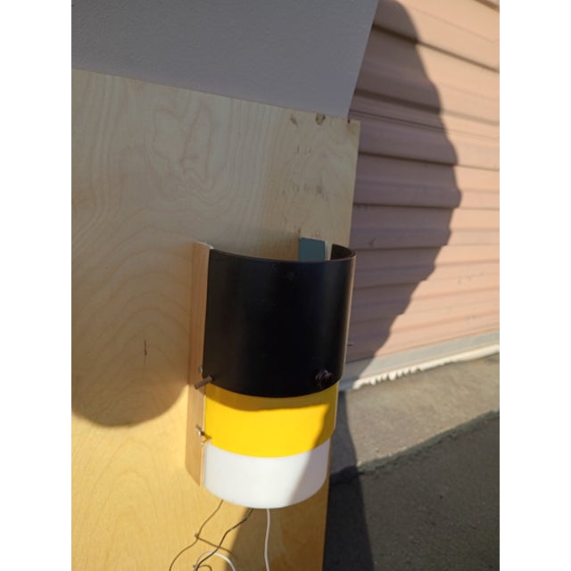 Louis Kalff 1980s A Pair of Sconces in the Style of Louis Klafff For Sale - Image 4 of 7