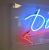 Large Neon Downstairs Sign, 1980s For Sale - Image 11 of 15