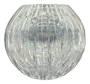 Mid-Century Modern Vase in Lead Crystal