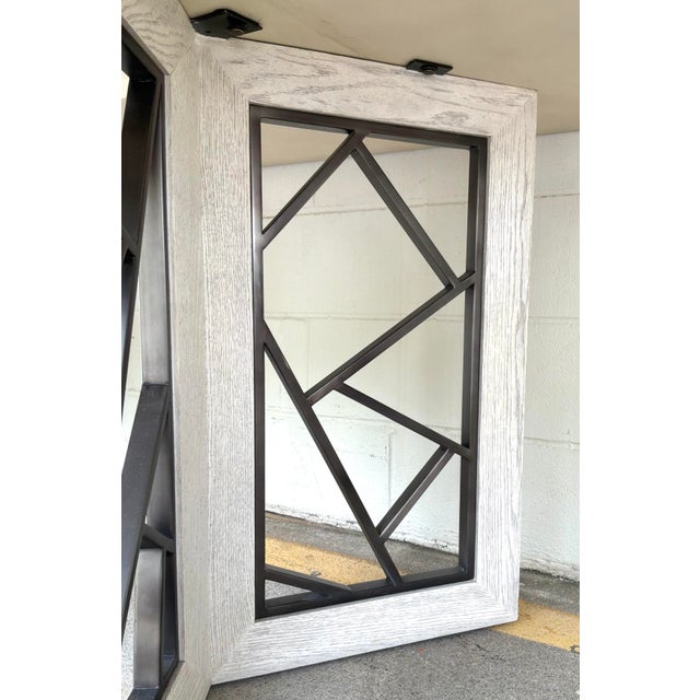 Modern Theodore Alexander White Oak Finished Renata Dining Table For Sale - Image 3 of 9