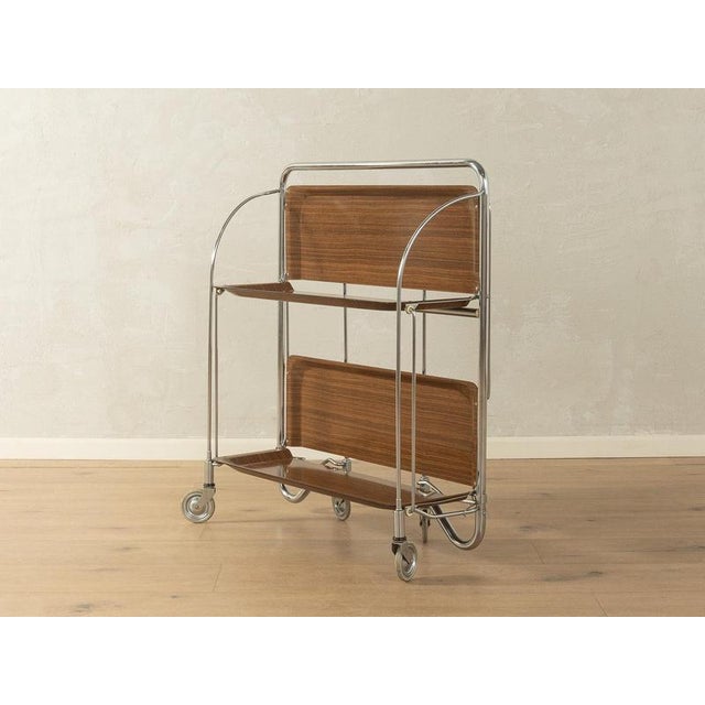 Vintage Dinett Serving Trolley by Bremshey & Co For Sale - Image 9 of 17