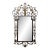 La Barge Large Gilt Bronze & Scrolled Wrought Iron Wall Mirror For Sale