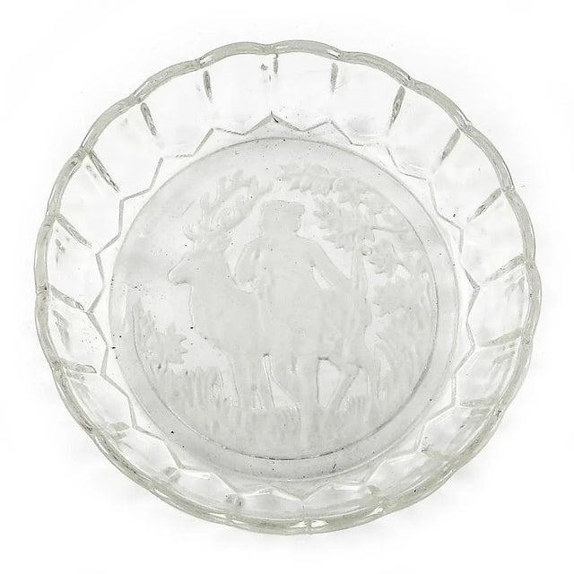 1970s Art Nouveau Style Bowl from Ząbkowice Glassworks, 1970s For Sale - Image 5 of 10