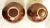 Copper Large Geometric Honeycomb Style Ceramic Vases With Copper Glaze- a Pair For Sale - Image 8 of 9