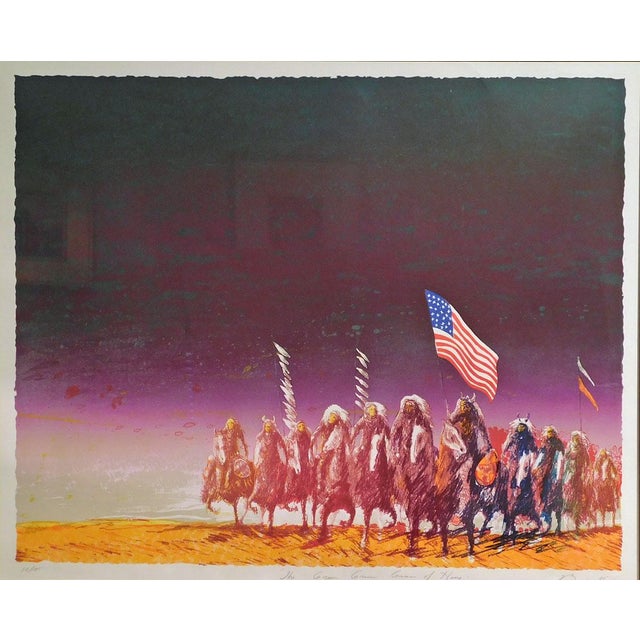 Earl Biss "The Green Green Grass of Home" Framed Hand Signed Print For Sale - Image 4 of 8