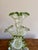 19th Century Antique Vaseline and Green Glass Epergne, 1880 For Sale - Image 5 of 9