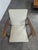 Reconstruction Grey Desk Armchair For Sale - Image 5 of 7
