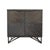 Ebony Geometric Wood Cabinet For Sale In Los Angeles - Image 6 of 13