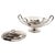 Late 18th Century Antique George III Sterling Silver Soup Tureen Cover Benjamin Laver London 1787 For Sale - Image 5 of 18