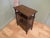 Wood Antique Arts and Crafts Oak Side Table by Leonard Wyburd, 1890 For Sale - Image 7 of 8