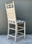 Wood Vintage Slat Counter Stool For Sale - Image 7 of 12