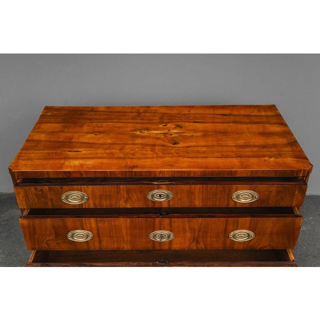 Biedermeier Chest of Drawers in Walnut For Sale - Image 15 of 18