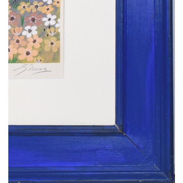 Printmaking Materials Large Lithograph of Panthers "Promenade" by Chilean Artist Gustavo Novoa For Sale - Image 7 of 8