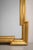 French Provincial 1980s Italian Gold Leaf Arched Mirror in the Manor of LaBarge Stepped Profile Scroll Corners For Sale - Image 3 of 7